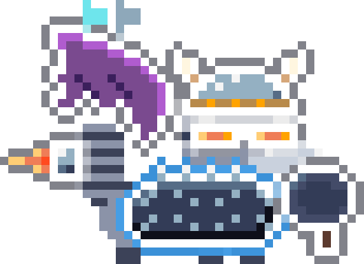 The raccoon: deep in