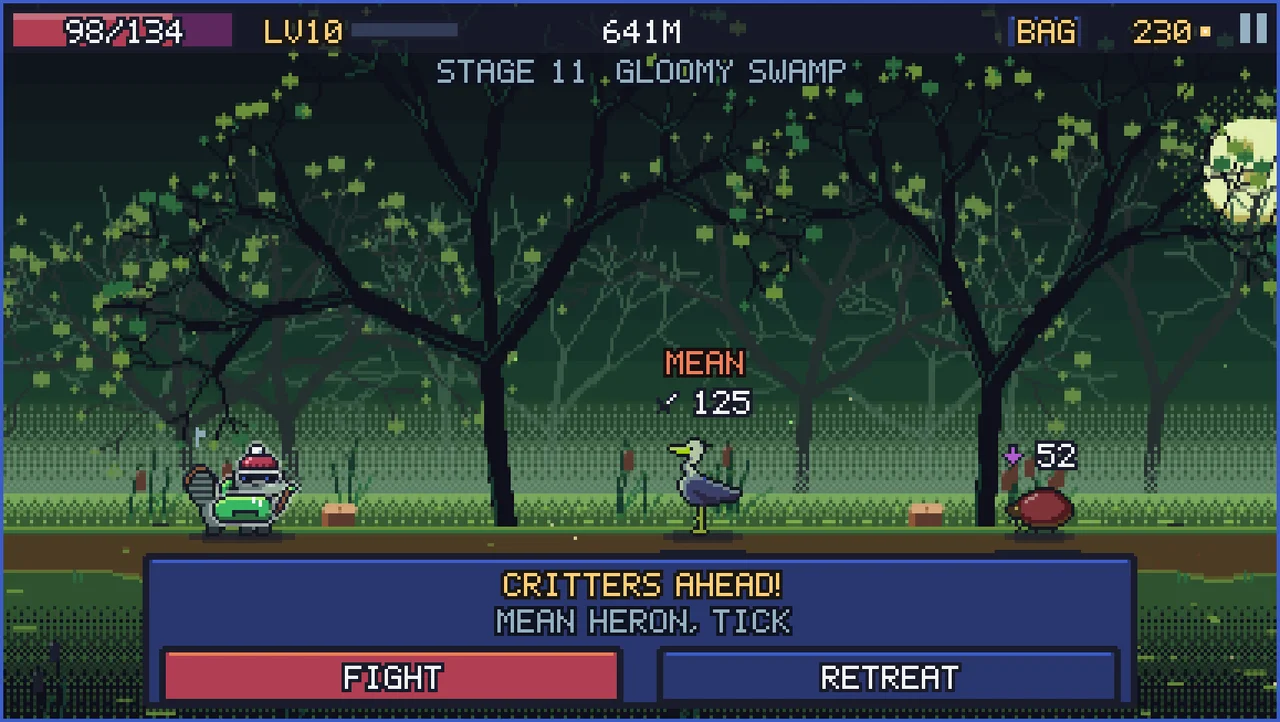 Critters ahead: fight or retreat